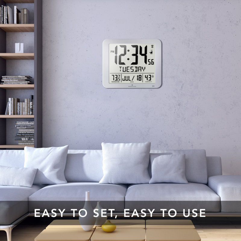 Marathon Watch Company Marathon Wall Clock & Reviews Wayfair